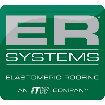 er systems logo elastomeric roofing an itw company